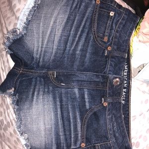 Festival denim shorts
